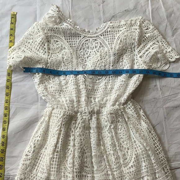 OLIVIA self portrait type lace lined midi dress - Picture 9 of 11